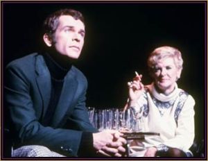 Dean Jones and Elaine Stritch in "Company."